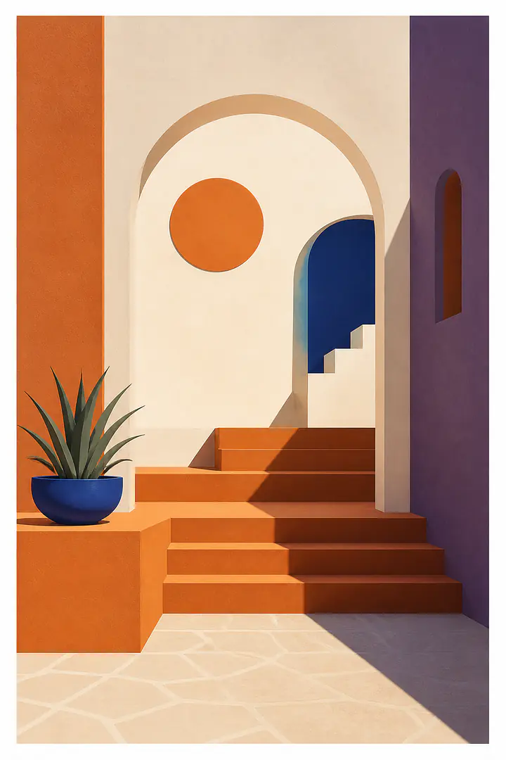 Sun Courtyard – mediterrane Geometrie
