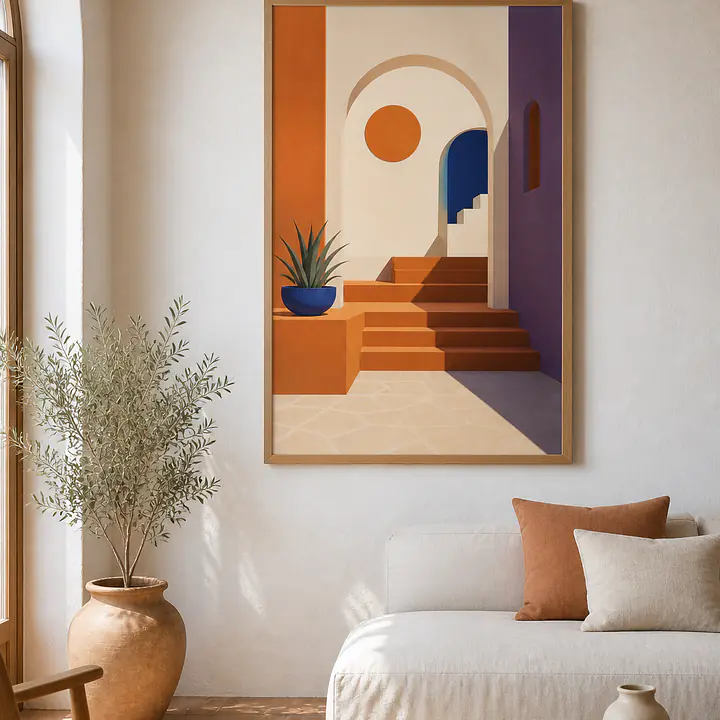 Sun Courtyard – mediterrane Geometrie secondary image