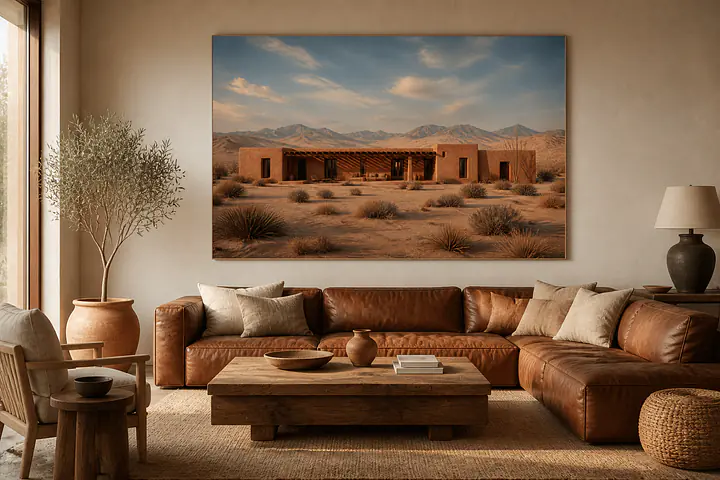 Desert House – horizontale Ruhe