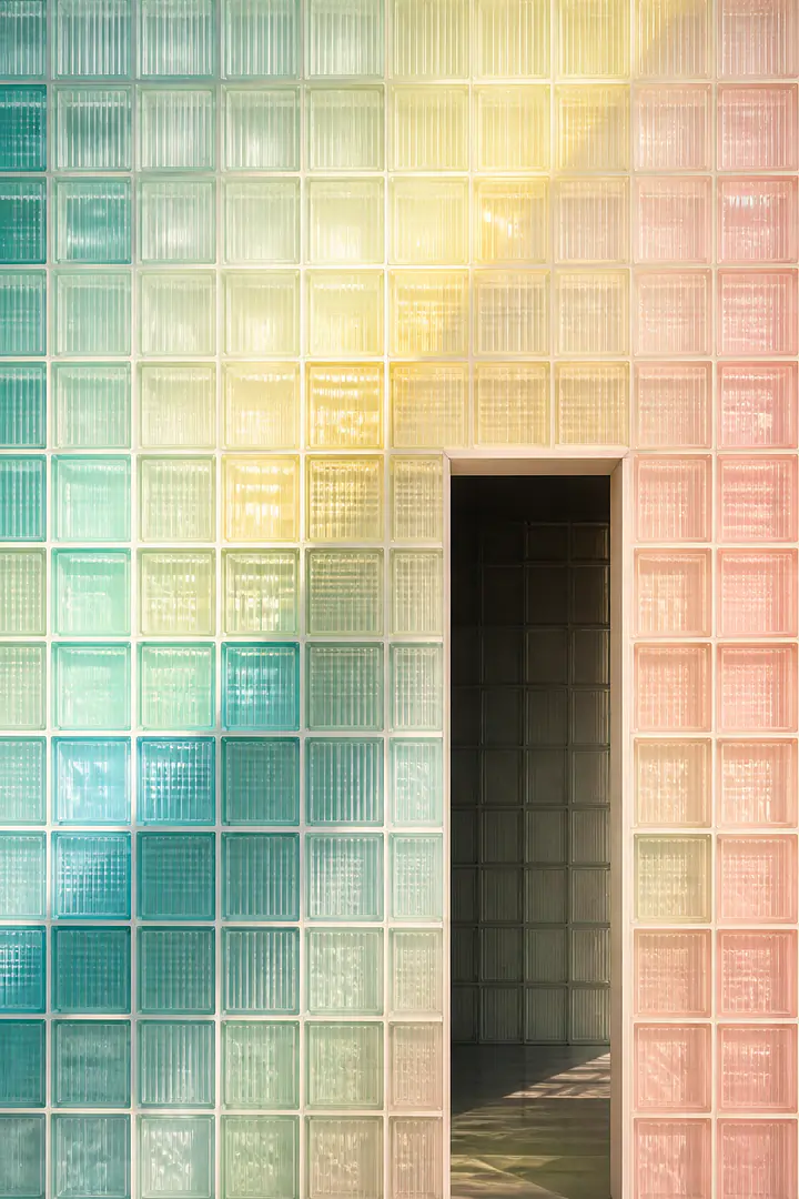 Glass Block Light – transluzente Wand
