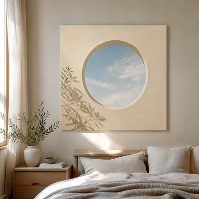 Round Window – Himmel im Kreis secondary image