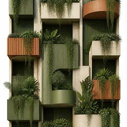 Green Balconies – urbane Pflanzfassade