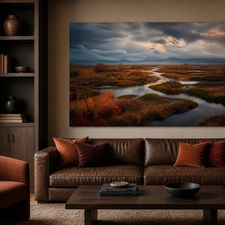 Autumn Marsh – stimmungsvolle Marschlandschaft secondary image