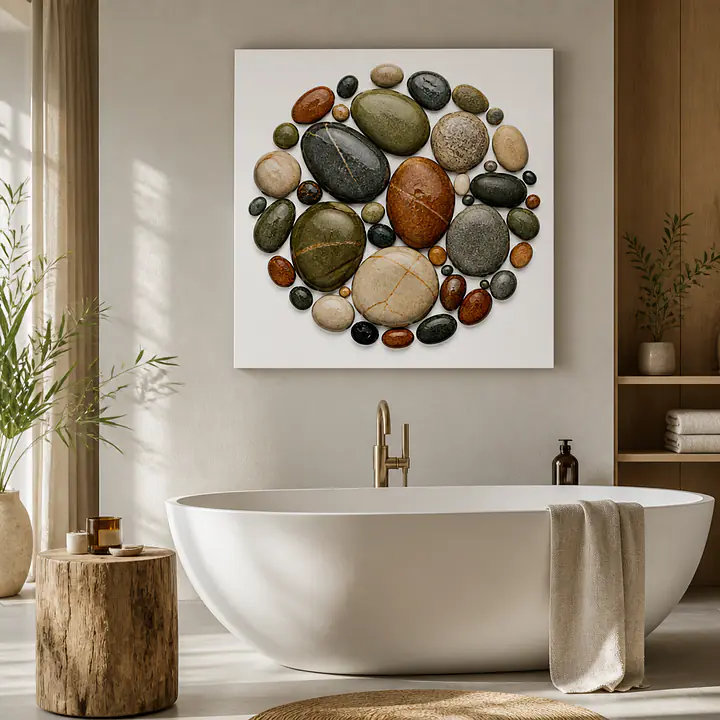 River Stones – natürliche Ordnung