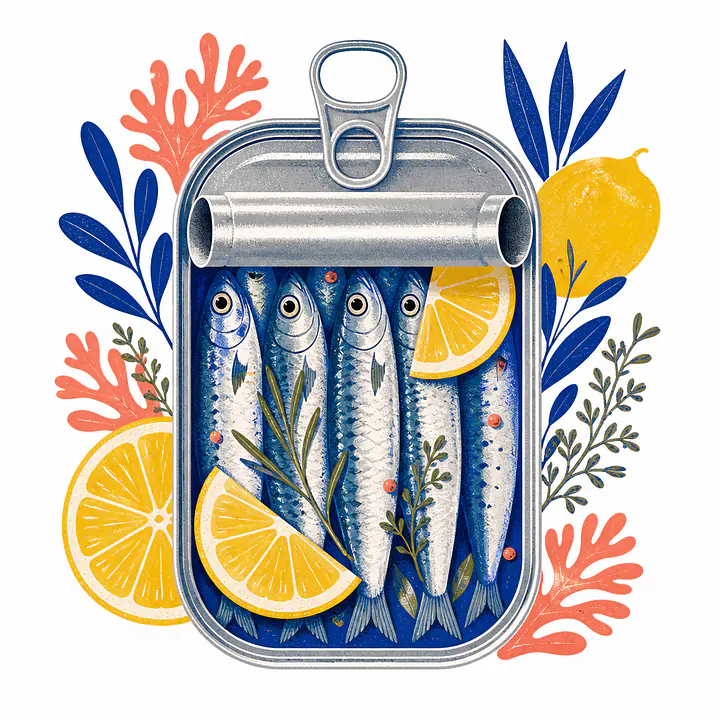 Sea Pantry – grafische Fischkonserve primary image