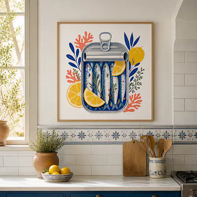 Sea Pantry – grafische Fischkonserve secondary image