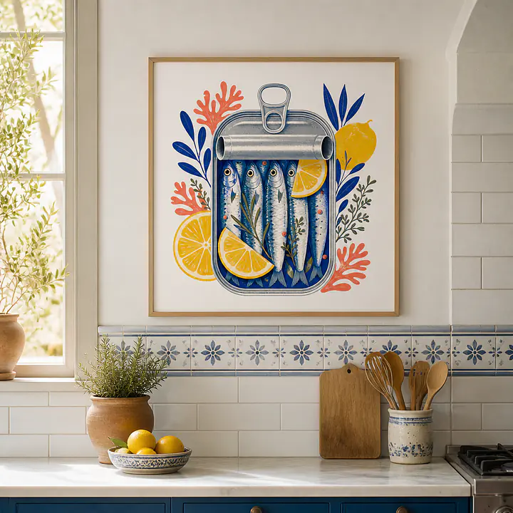 Sea Pantry – grafische Fischkonserve