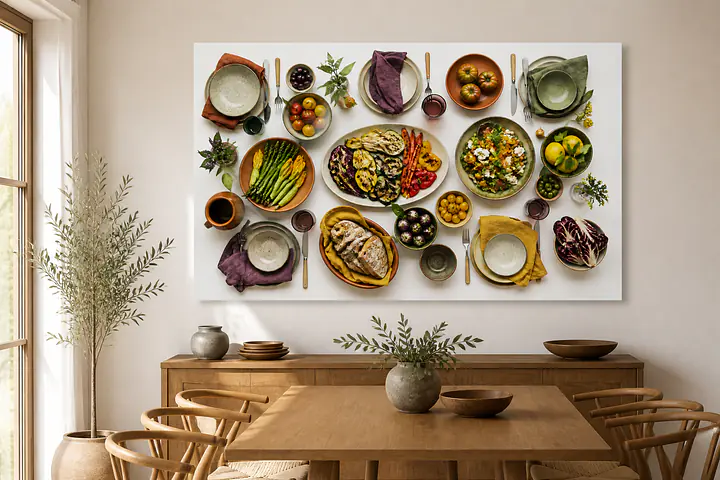 Long Lunch – gedeckte Tafel