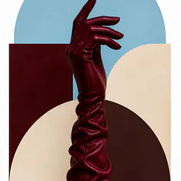 Red Glove – Sculptural Fashion Wall Art