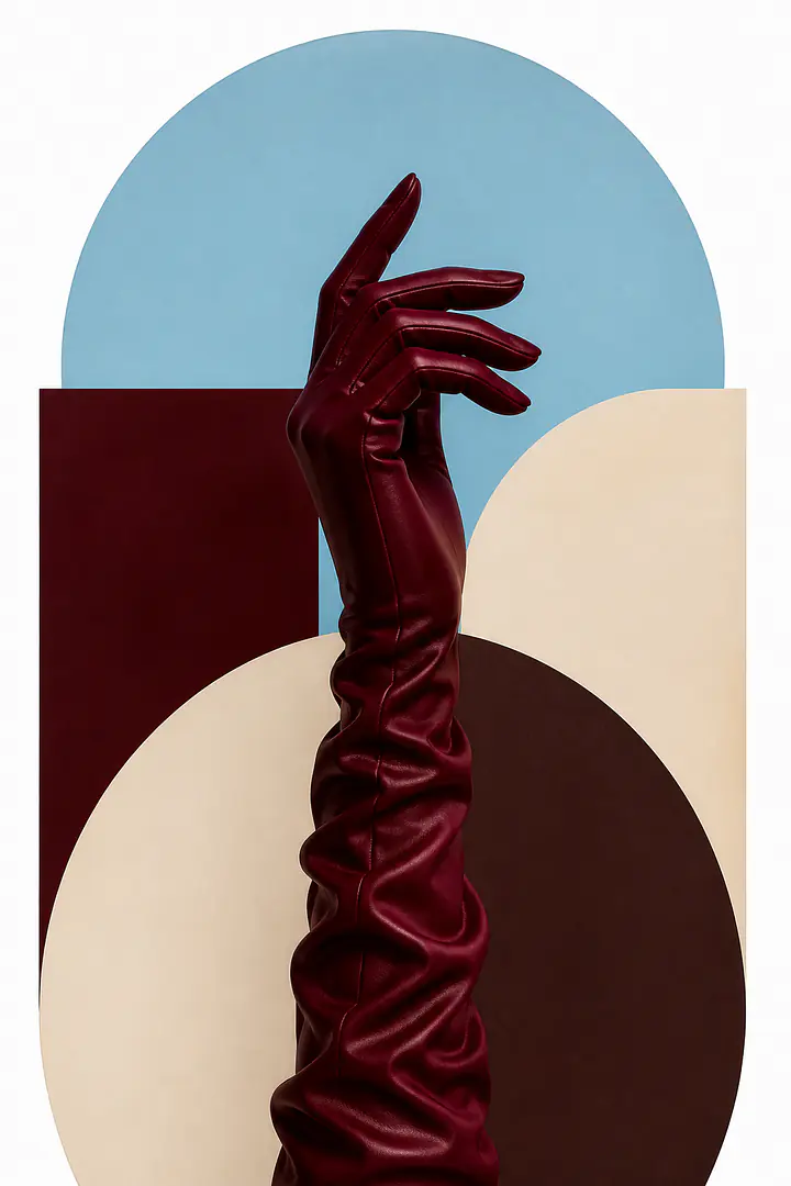Red Glove – Sculptural Fashion Wall Art
