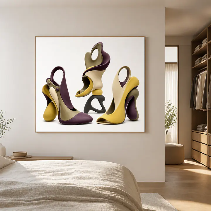 Shoe Forms – abstrakte Schuhskulpturen secondary image