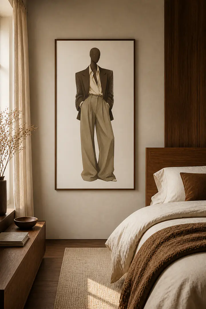 Tailored Silhouette – anonyme Modefigur