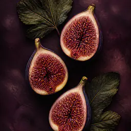 Fig Study – Feigen in tiefen Farben