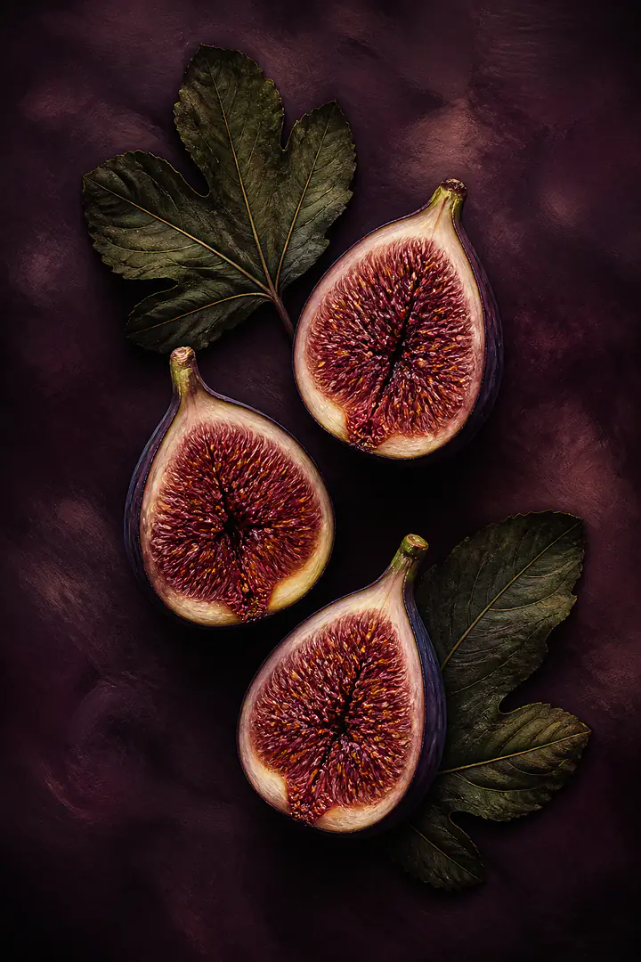 Fig Study – Feigen in tiefen Farben