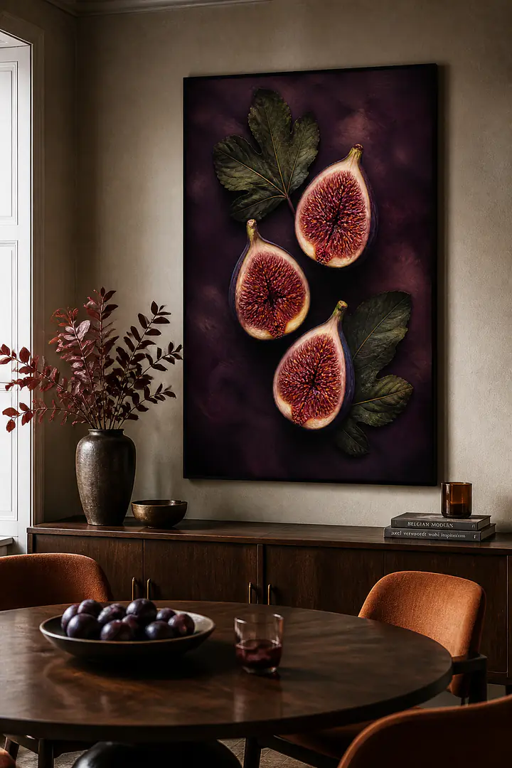 Fig Study – Feigen in tiefen Farben
