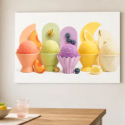 Summer Sorbet – Pastel Dessert Shapes