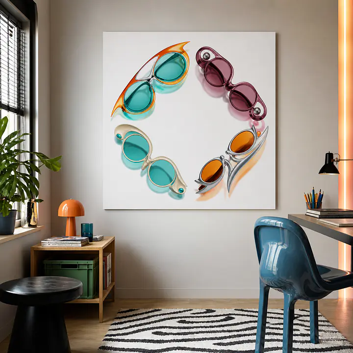 Future Shades – Futuristische Sonnenbrillen-Komposition secondary image