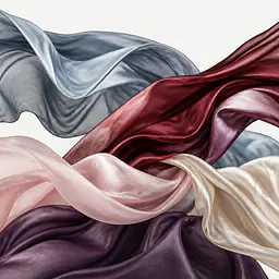 Fabric Wave – fließende Stoffbahn