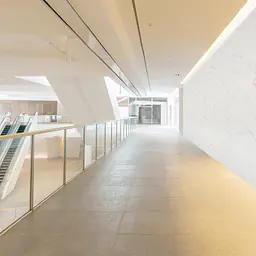 Furniture film white Carrara marble with fine grey veining