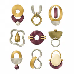 Adornment Grid – grafische Schmuckformen