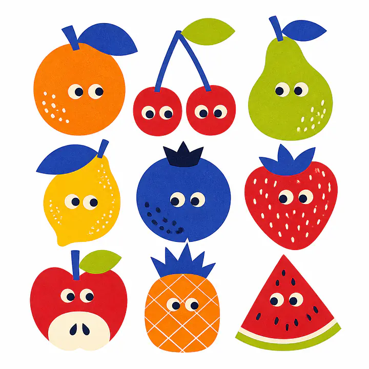 Fruit Friends – spielerische Früchte primary image