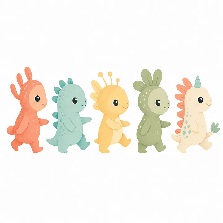 Tiny Parade – Fantasietiere