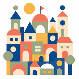 Shape Town – geometrische Stadt