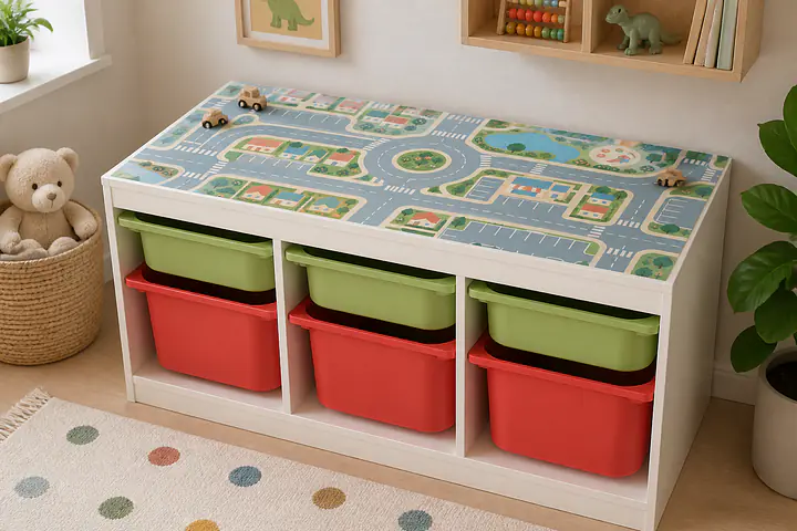 Kleine Stadt – Tabletop-Spielwelt für TROFAST