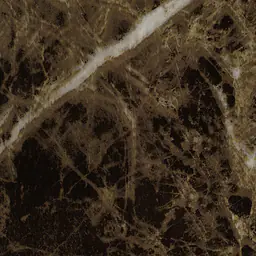 Möbelfolie Braun Marmorstruktur mit weißen Adern