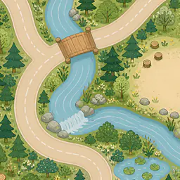 Waldstraße Tabletop Play World for TROFAST
