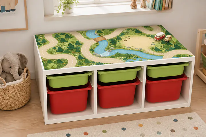 Waldstraße Tabletop Play World for TROFAST