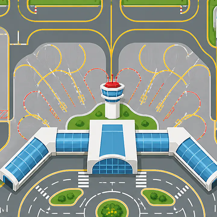 Kleiner Flughafen – TROFAST Tabletop-Spielwelt primary image