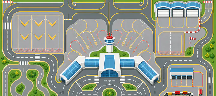 Small Airport – TROFAST Tabletop Play World