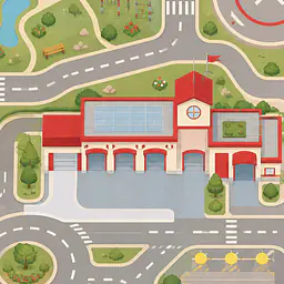 Rescue City Tabletop for TROFAST