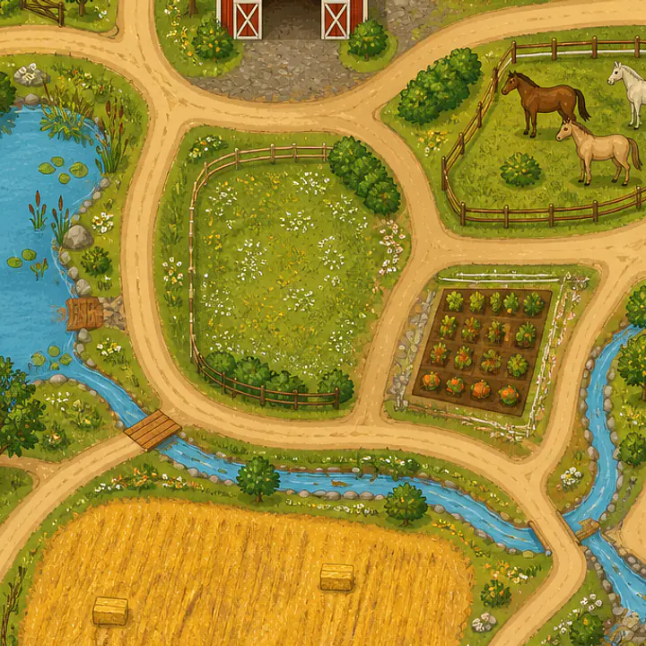Bauernhofrunde – TROFAST Tabletop-Spielwelt primary image