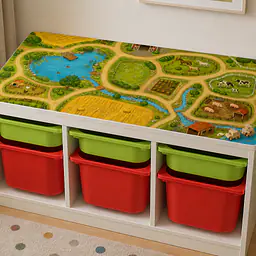 Bauernhofrunde – TROFAST Tabletop-Spielwelt