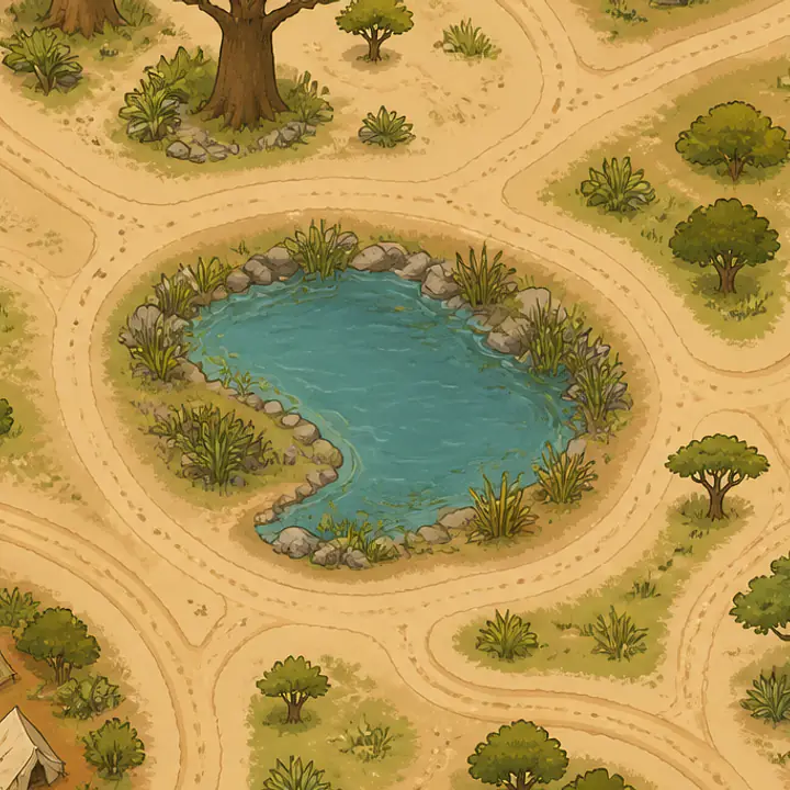 Safari-Expedition Tabletop für TROFAST primary image