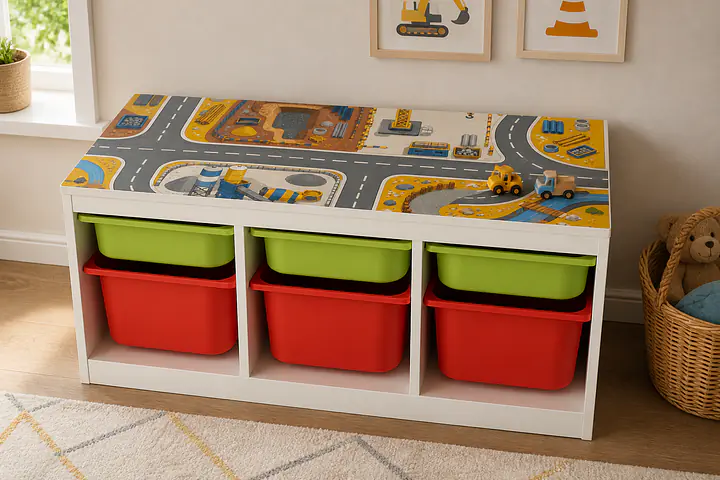 Baustellen-City Tabletop für TROFAST