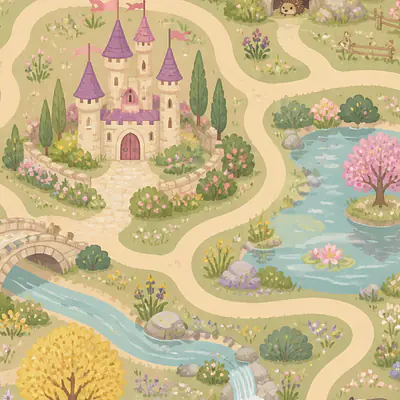 Fairy Tale Forest Tabletop Play World for IKEA TROFAST primary image