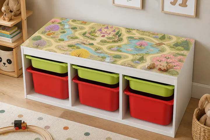 Märchenwald Tabletop-Spielwelt für IKEA TROFAST