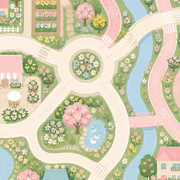 Blumenstadt — Tabletop Play World for TROFAST