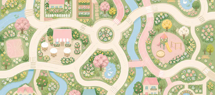 Blumenstadt — Tabletop Play World for TROFAST