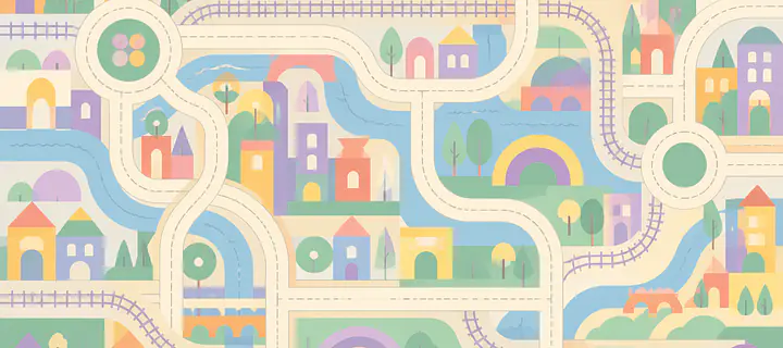 Rainbow City Tabletop for TROFAST