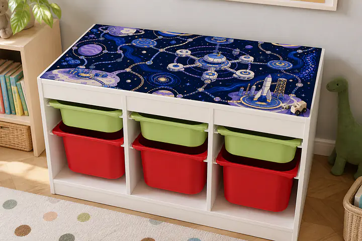 Space Station – Tabletop Play World for TROFAST