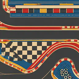 Racetrack Retro – TROFAST Tabletop Play World