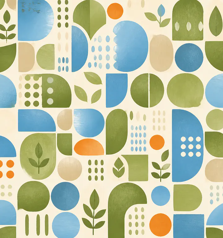 Meadow Signal Grid – Decorative Film for BESTA