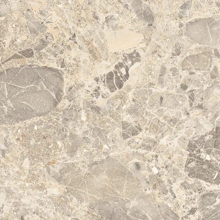 Möbelfolie Creme-Marmor mit strukturierter Kieseloptik primary image