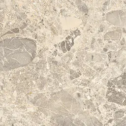 Möbelfolie Creme-Marmor mit strukturierter Kieseloptik