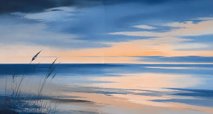 Blue Hour Coast Motivfolie für BESTA