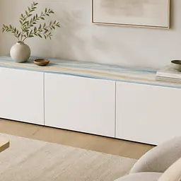 Tidal Lines Decorative Film for BESTA Top Panel